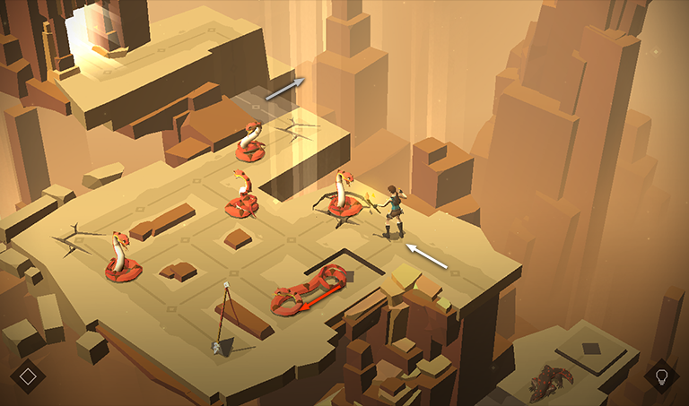 Lara Croft GO screenshot