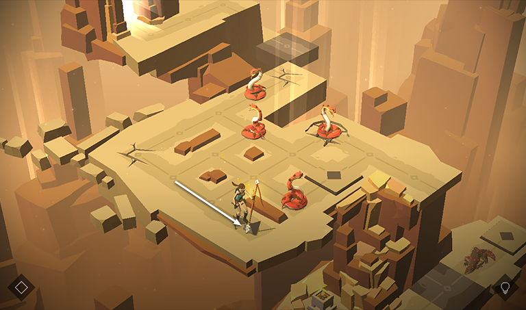 Lara Croft GO screenshot