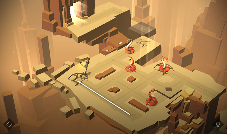 Lara Croft GO screenshot