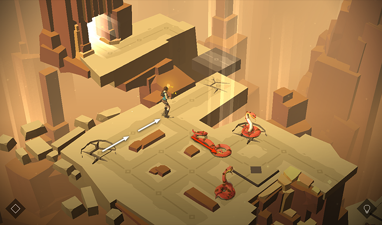 Lara Croft GO screenshot