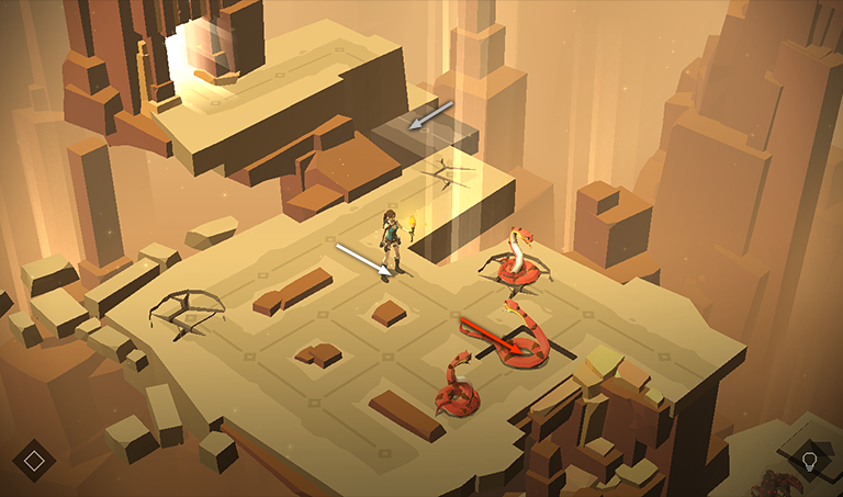 Lara Croft GO screenshot