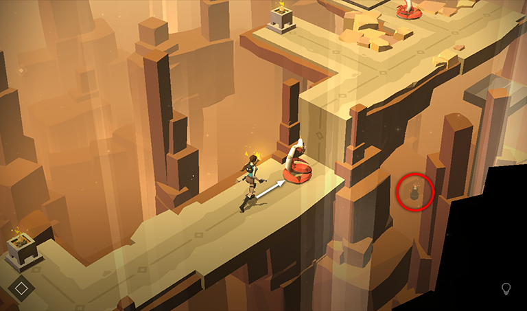 Lara Croft GO screenshot