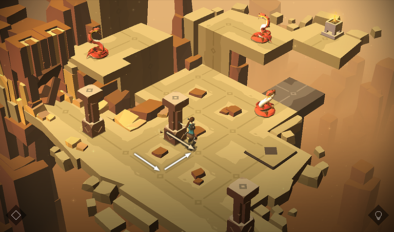 Lara Croft GO screenshot