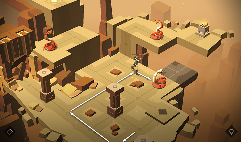 Lara Croft GO screenshot