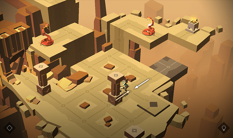 Lara Croft GO screenshot