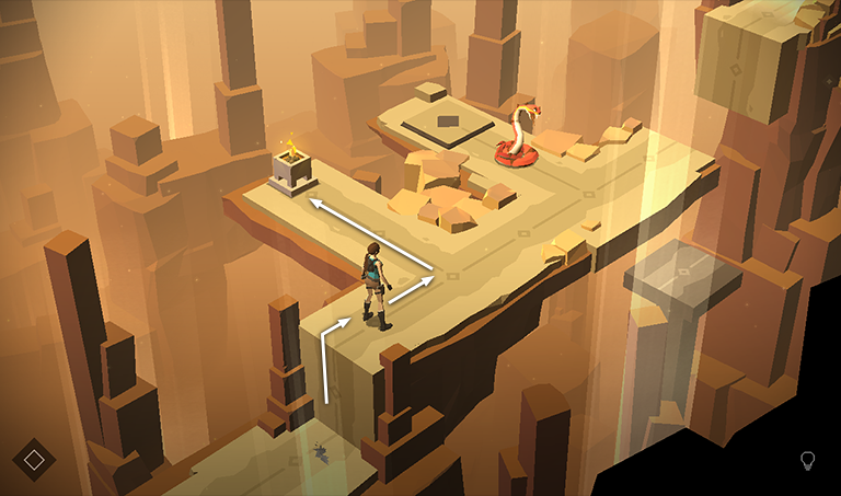 Lara Croft GO screenshot