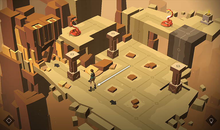 Lara Croft GO screenshot