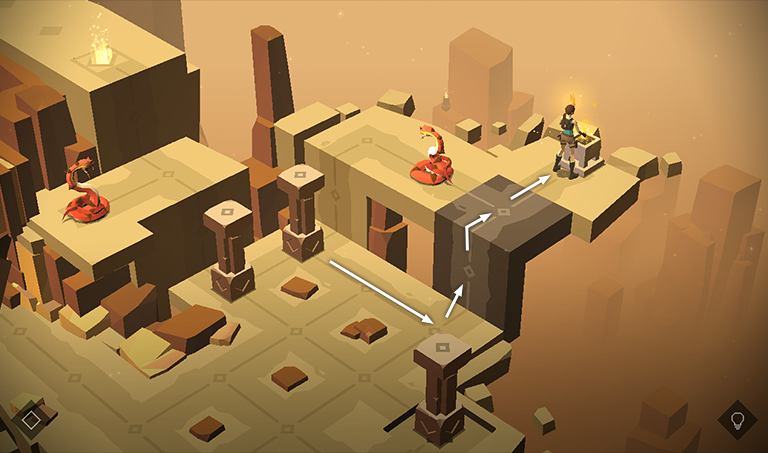 Lara Croft GO screenshot