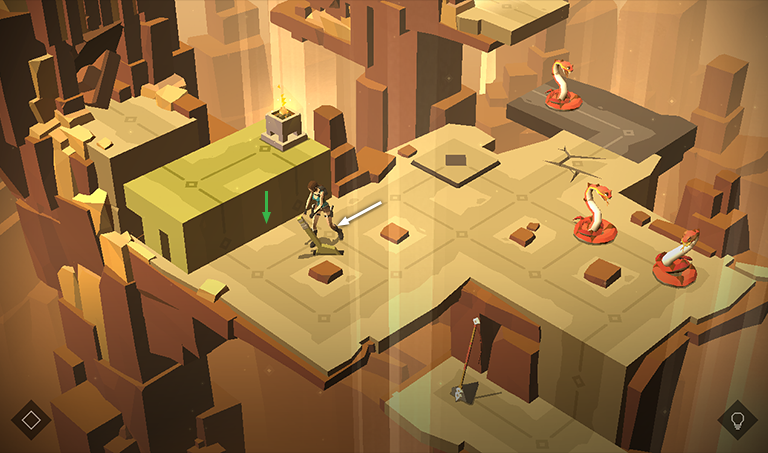 Lara Croft GO screenshot