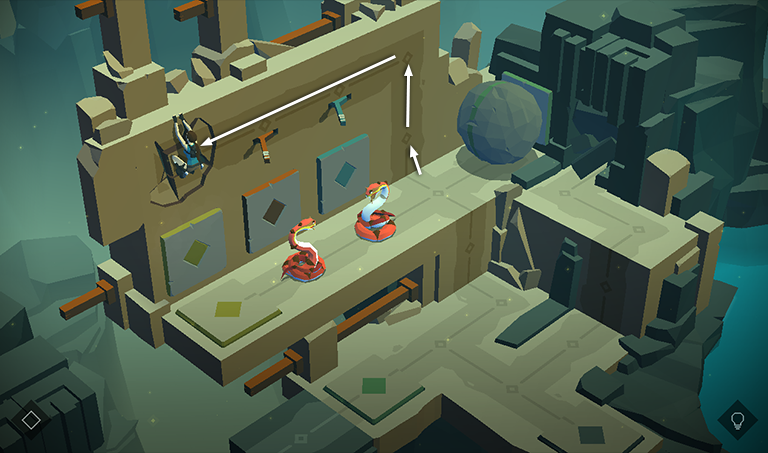Lara Croft GO screenshot