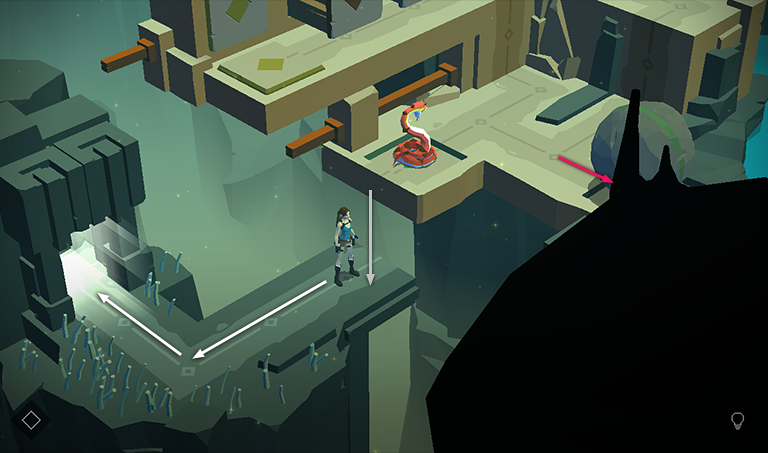 Lara Croft GO screenshot