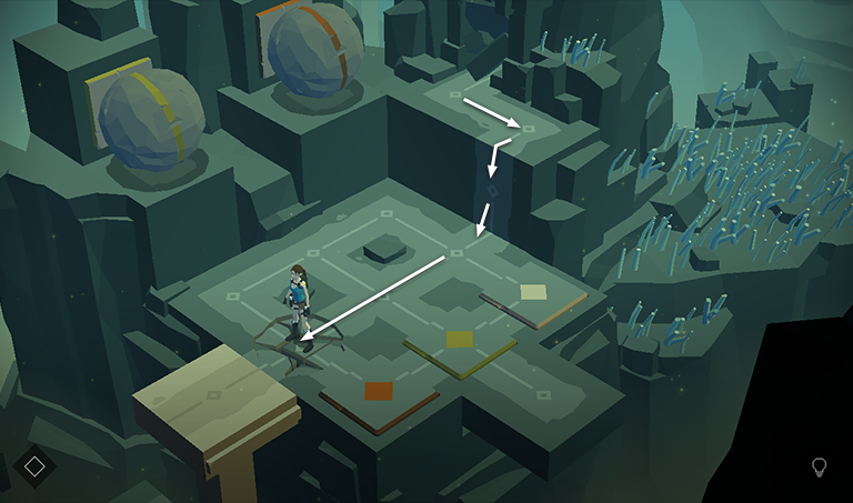 Lara Croft GO screenshot