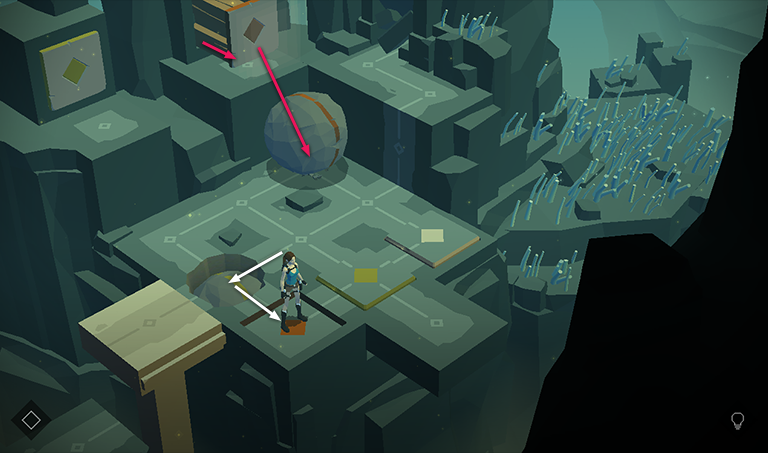 Lara Croft GO screenshot