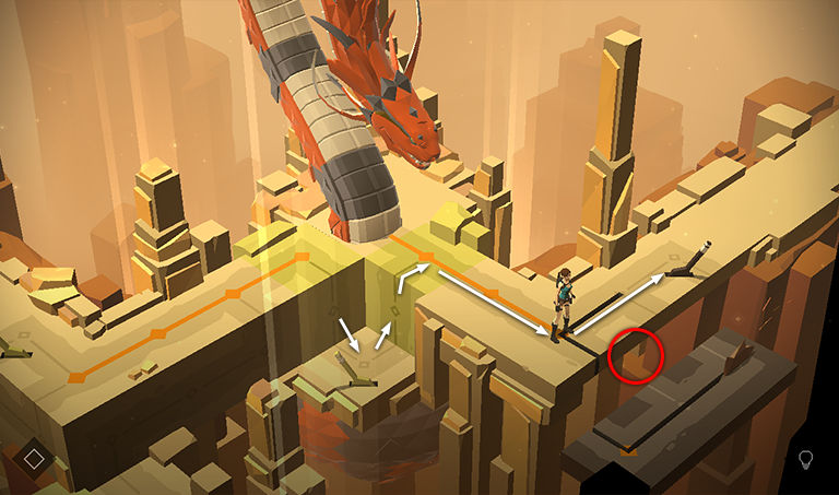 Lara Croft GO screenshot