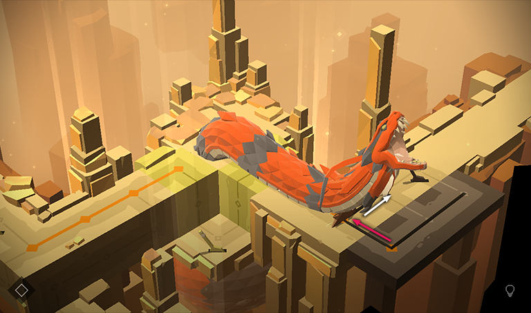 Lara Croft GO screenshot