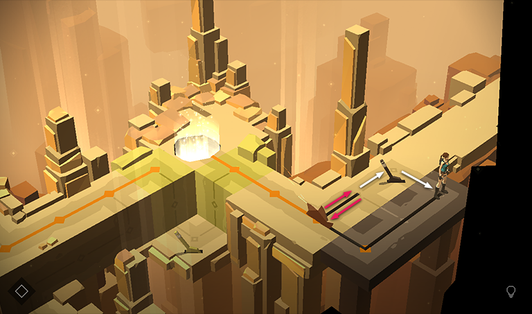 Lara Croft GO screenshot
