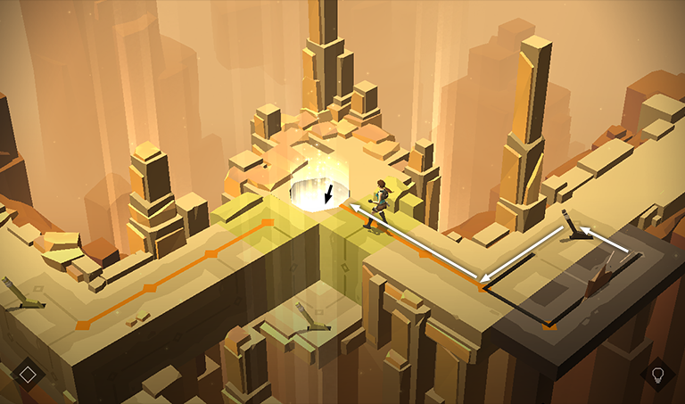 Lara Croft GO screenshot