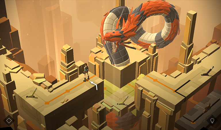 Lara Croft GO screenshot