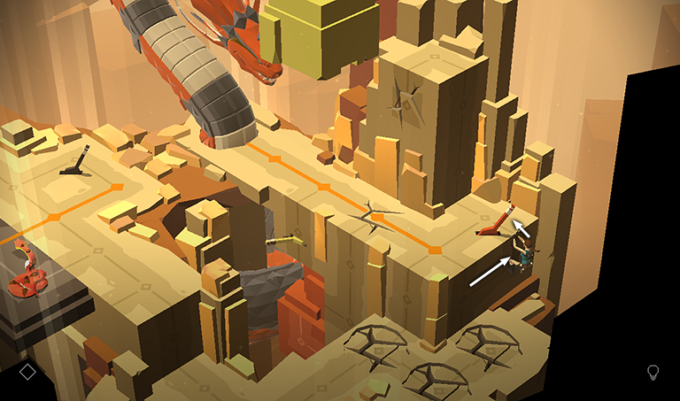 Lara Croft GO screenshot