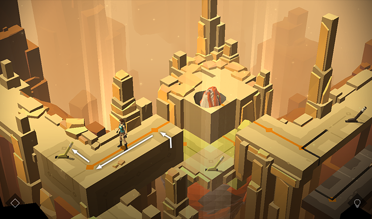 Lara Croft GO screenshot