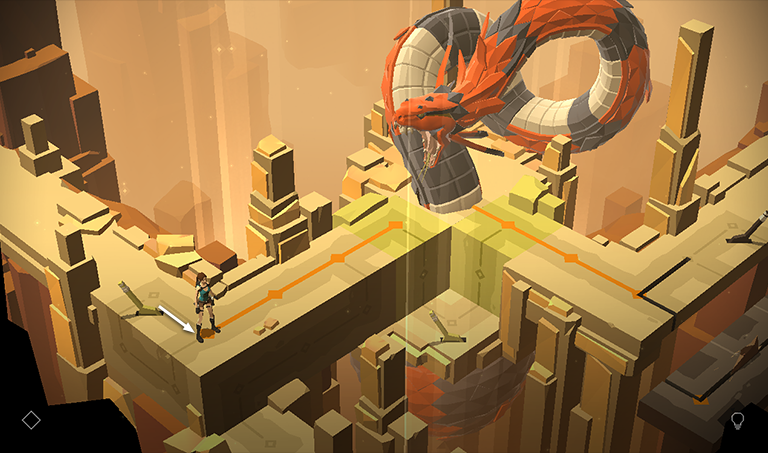 Lara Croft GO screenshot