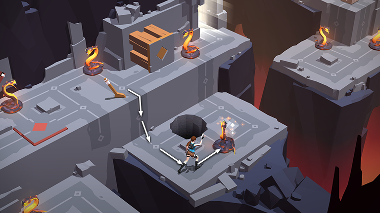 Lara Croft GO screenshot