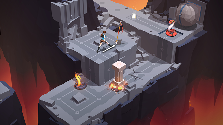 Lara Croft GO screenshot