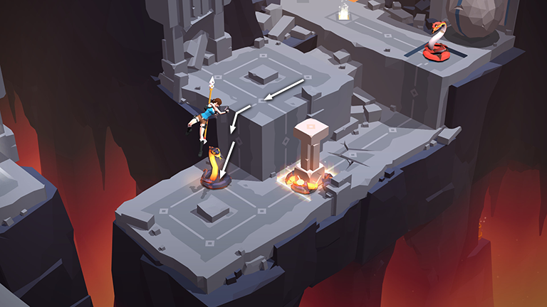 Lara Croft GO screenshot