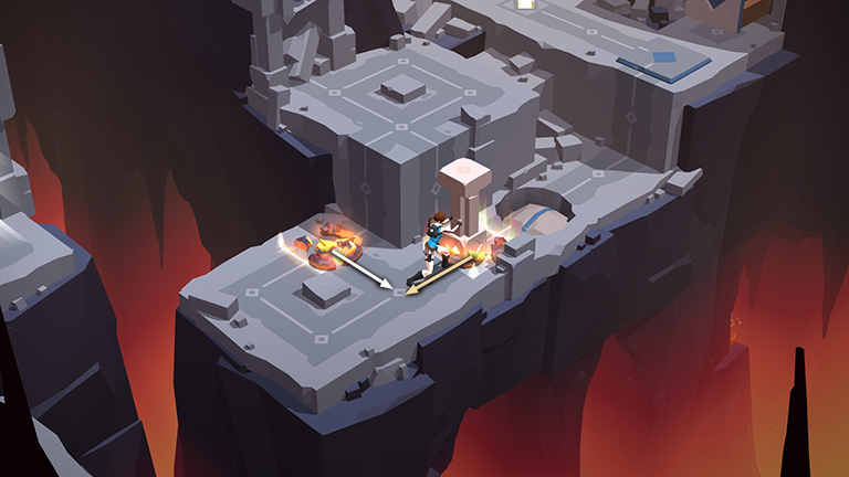 Lara Croft GO screenshot