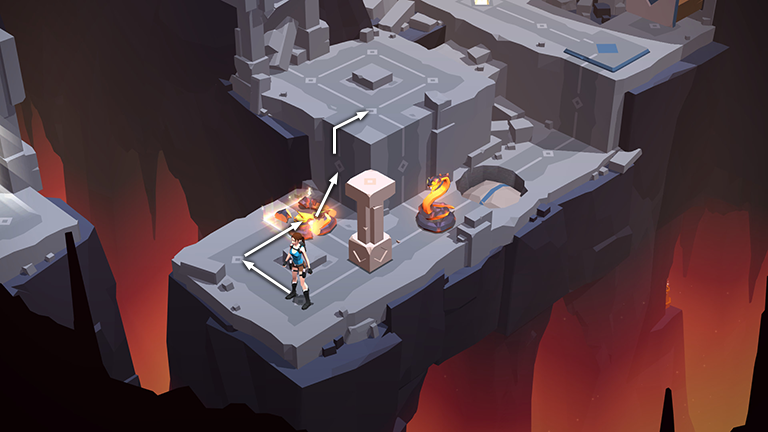 Lara Croft GO screenshot