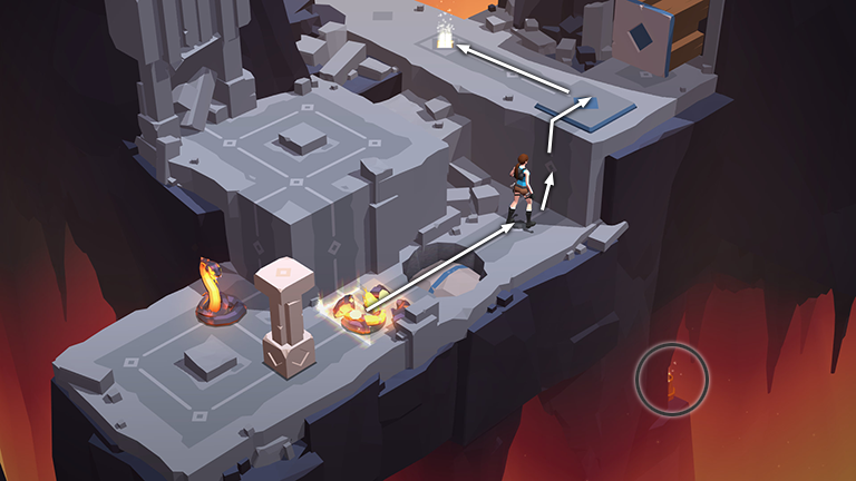 Lara Croft GO screenshot