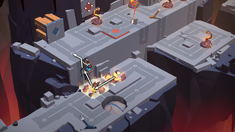 Lara Croft GO screenshot