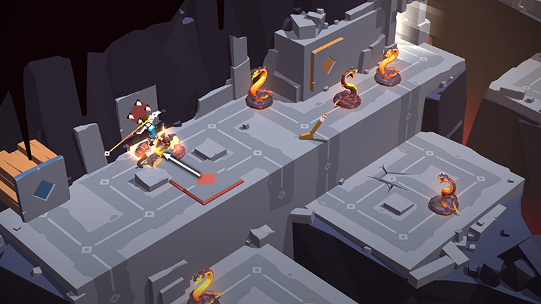 Lara Croft GO screenshot
